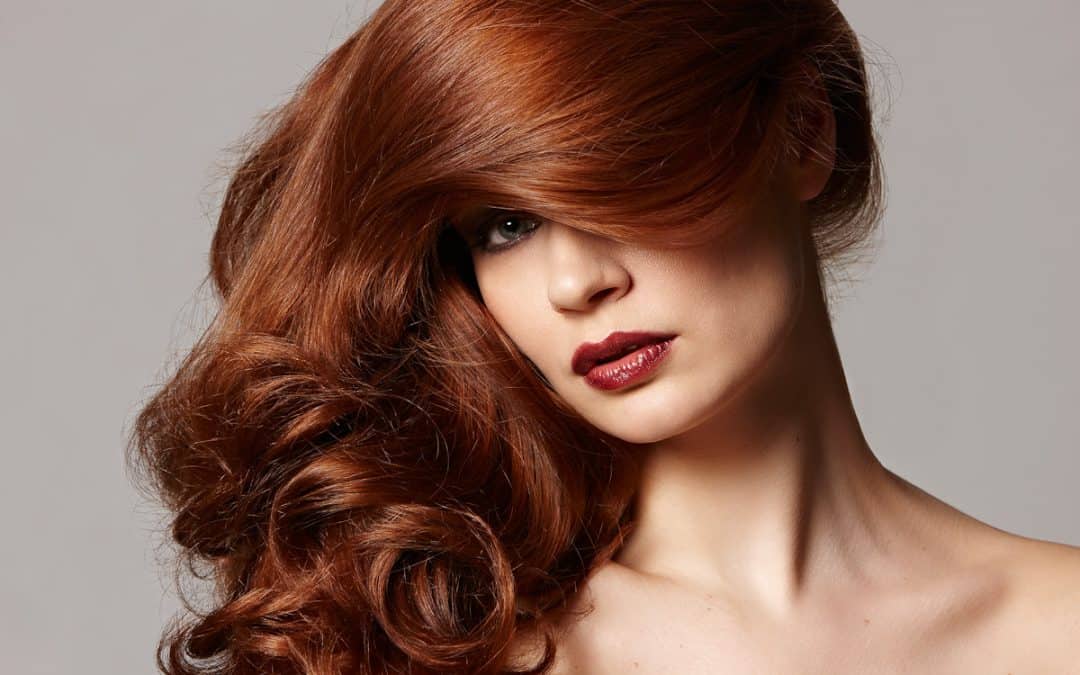 hair long Redhead vibrator sensual