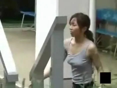 cum voyeur outdoor Asian