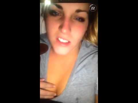 model Drunk first time snapchat